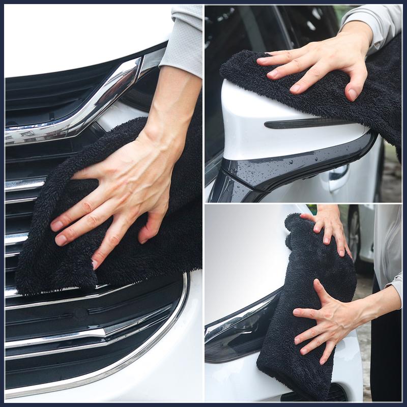 HyperDry Microfiber Car Towel – 36''x28'', 1400GSM