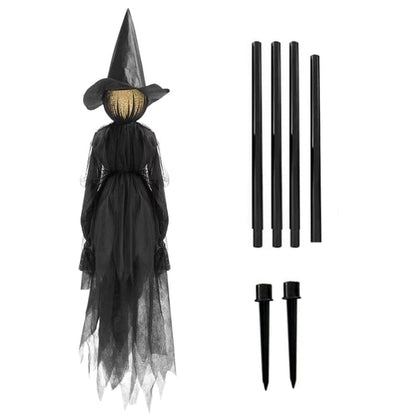🔥Last Day 49% OFF🎃2025 Halloween Sale 🧙‍♀️Lighted Halloween Witch Stakes VNP