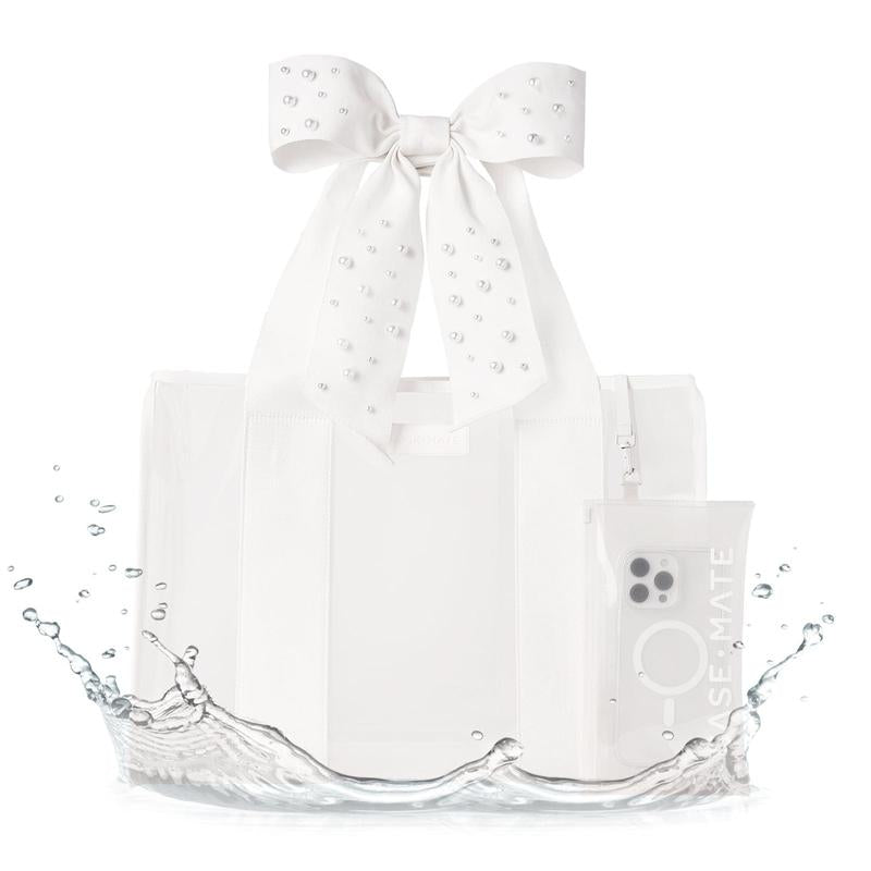 Bow Beach Tote With Phone Pouch VNP