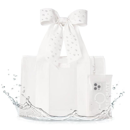 Bow Beach Tote With Phone Pouch VNP