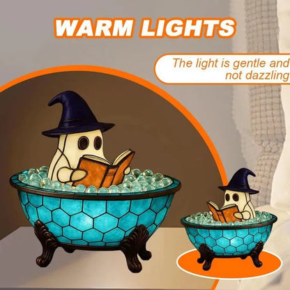 Cute Ghost Bubble Bath Lamp