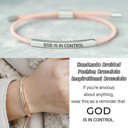 ✨Last Day Only $9.99🕊️"Faith Anchored" Prayer Bracelet - 🙏God is in Control VNP