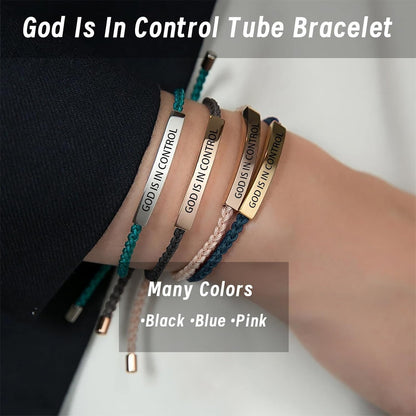 ✨Last Day Only $9.99🕊️"Faith Anchored" Prayer Bracelet - 🙏God is in Control VNP