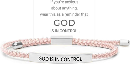 ✨Last Day Only $9.99🕊️"Faith Anchored" Prayer Bracelet - 🙏God is in Control VNP