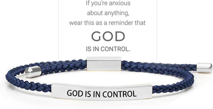 ✨Last Day Only $9.99🕊️"Faith Anchored" Prayer Bracelet - 🙏God is in Control VNP