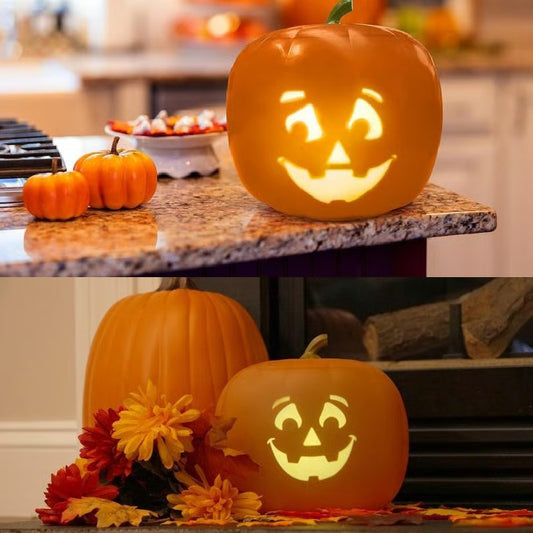 3D Jabberin' Jack The Talking Animated Pumpkin with Built-In Projector & Speaker