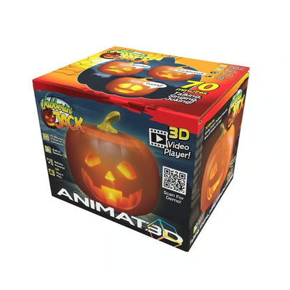 3D Jabberin' Jack The Talking Animated Pumpkin with Built-In Projector & Speaker