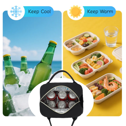 Insulated Lunch Bag for Women Men Large Reusable Lunch Box Adult Leakproof Portable Cooler Tote Bags for Work Picnic VNP