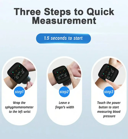 Wrist Blood Pressure Monitor Led Display VNP