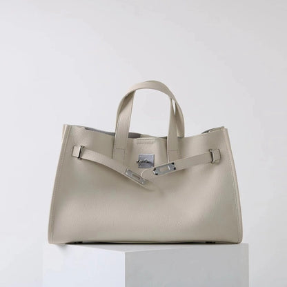 Urban Luxe — Genuine Leather Power Tote. Women’s shoulder bag