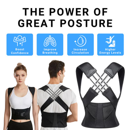 Postura™ Premium Posture Corrector Brace