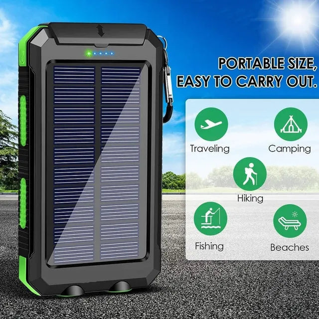 🔥Hot Sale 49% Off 💥Waterproof Solar Power Bank