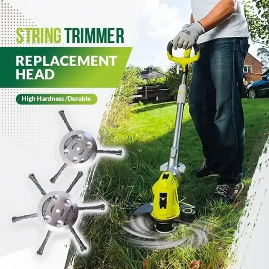 New 2025 Version 👨‍🌾6 inch Steel Wire Brush Cutter Trimmer Head