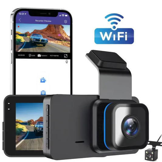 ✨ LAST DAY SALE 49% OFF ✨ HD Dashcam with WiFi and GPS