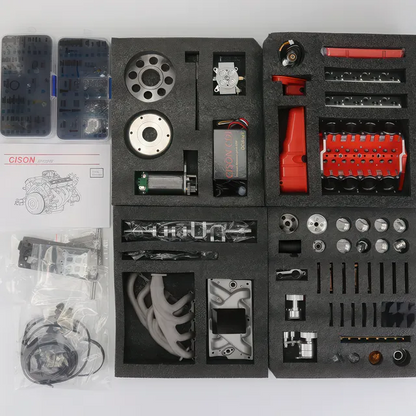 🎉Last Day Promotion 50% OFF🔥-Gasoline OHV V8 Small-block Engine Model Kits