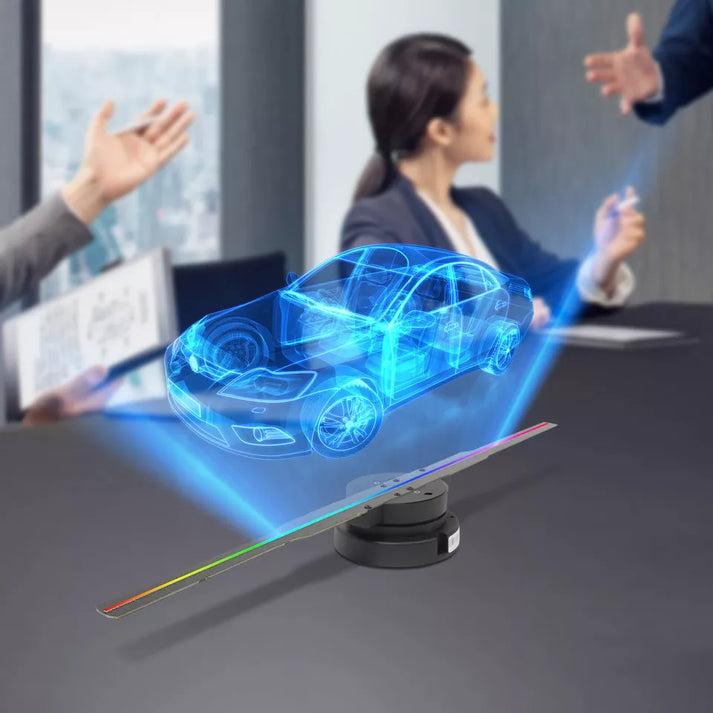 3D Hologram Advertising Fan Projector (16.5" LED Display)
