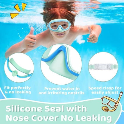 🥽 Kids Swimming Goggles 6–16 Years – UV & Anti-Fog, Leak-Proof, Wide View