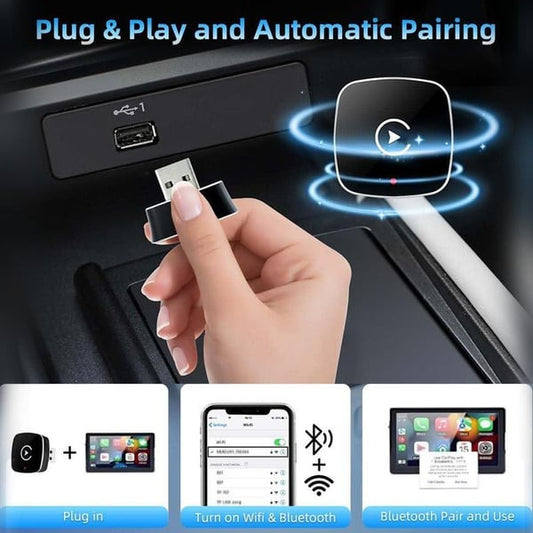 Your Car, Upgraded - Wireless carplay Adapter